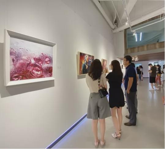 視度2020當代繪畫邀請展暨方贄畫廊遷館展隆重開幕，開啟文化藝術交流新篇章