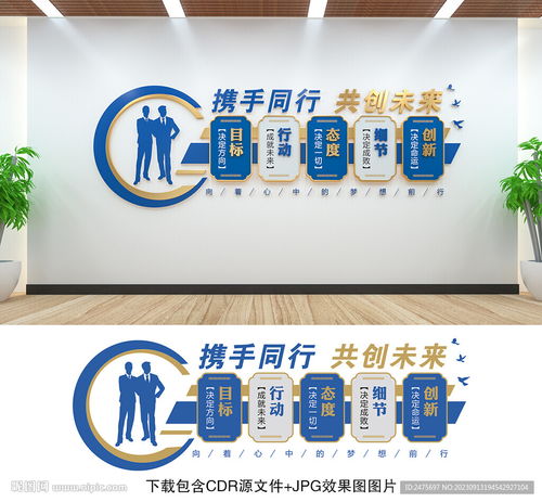 企業文化墻、室內廣告設計與文化藝術交流策劃 三維一體構建企業品牌新維度